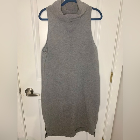 Banana Republic size 14 Grey turtleneck dress - Picture 2 of 2